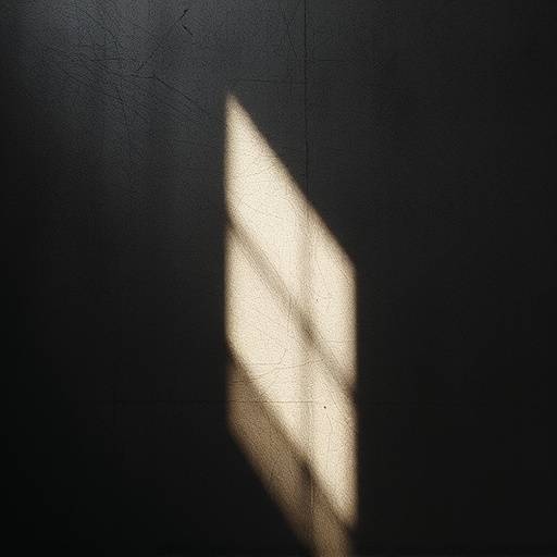 Abstracte foto met dramatisch licht en schaduw op textuur.