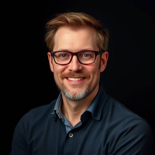 Portret van Thomas de Jong, mede-oprichter en fotograaf